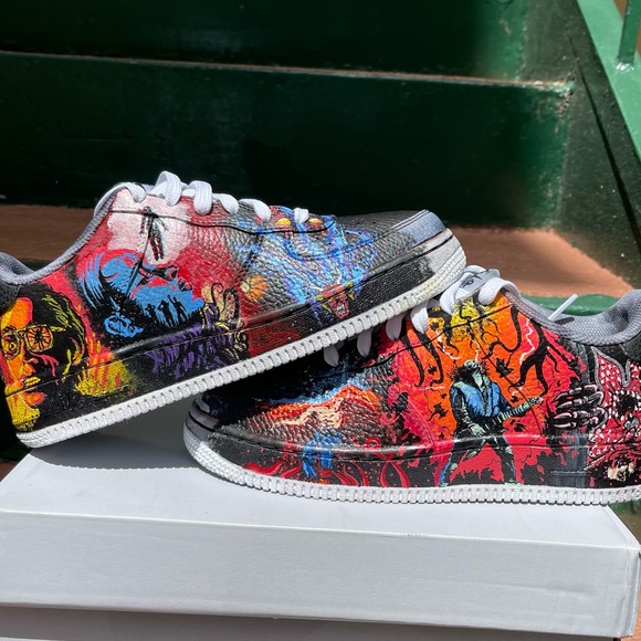 CUSTOM NIKE AF1 STRANGER THINGS!!! - Picture 3 of 4